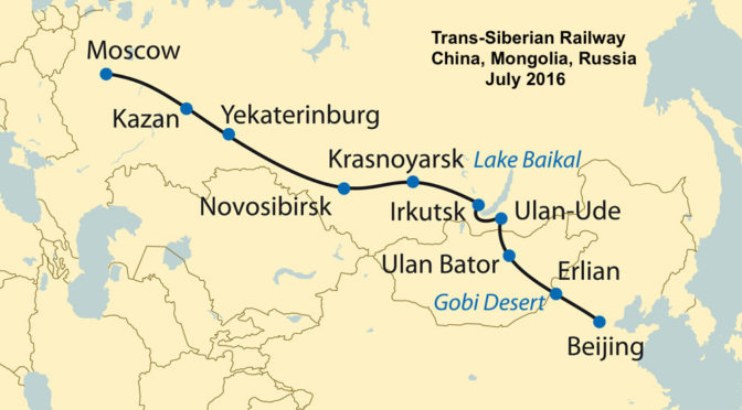 ✔ Trans-Siberian Railway